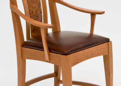 Cherry and Elm Dining Chairs